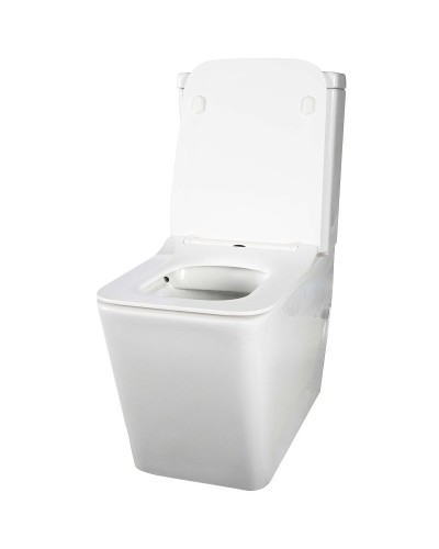 Унитаз компакт Creto Logan L2 1002-004-WF без бачка и с сиденьем Микролифт