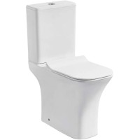 Унитаз компакт Creto Cer C2 1002-002Cer-C2W с бачком и сиденьем Микролифт