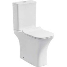 Унитаз компакт Creto Cer C2 1002-002Cer-C2W с бачком и сиденьем Микролифт