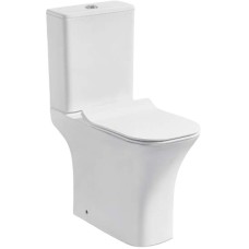 Унитаз компакт Creto Cer C2 1002-002Cer-C2W с бачком и сиденьем Микролифт