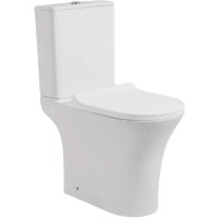 Унитаз компакт Creto Cer C3 1003-002Cer-C3W с бачком и сиденьем Микролифт