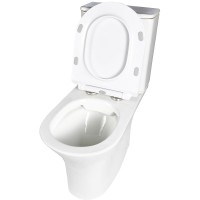 Унитаз компакт Creto Cer C3 1003-002Cer-C3W с бачком и сиденьем Микролифт