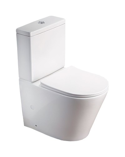 Унитаз компакт SantiLine SL-5014 с бачком и сиденьем Микролифт