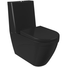 Унитаз компакт Bocchi Taormina 1017-005-0129 Черный глянцевый без бачка и сиденья