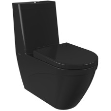 Унитаз компакт Bocchi Taormina 1017-005-0129 Черный глянцевый без бачка и сиденья