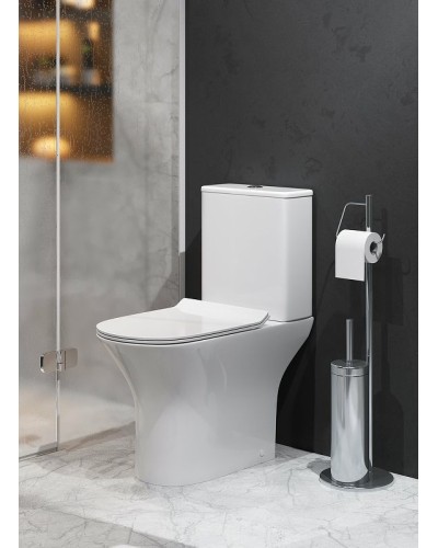 Унитаз компакт Grossman Classic GR-4465S с бачком и сиденьем Микролифт