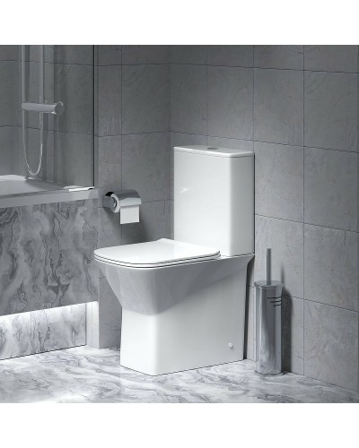 Унитаз компакт Grossman Galaxy GR-4471S с бачком и сиденьем Микролифт