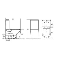 Унитаз компакт Grossman Style GR-4473S с бачком и сиденьем Микролифт