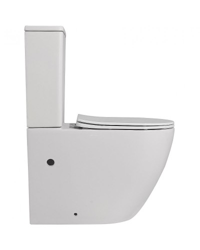 Унитаз компакт Abber Bequem AC1110 с бачком и сиденьем Микролифт