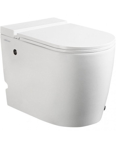 Унитаз Abber Bequem AC1114P приставной с сиденьем Микролифт
