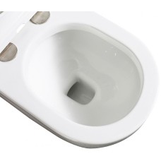 Унитаз Abber Bequem AC1114P приставной с сиденьем Микролифт