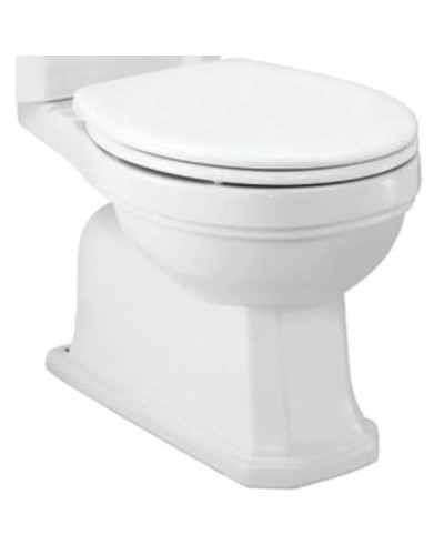 Чаша напольного унитаза с сиденьем микролифт Jaquar Queen's QNS-WHT-7751P