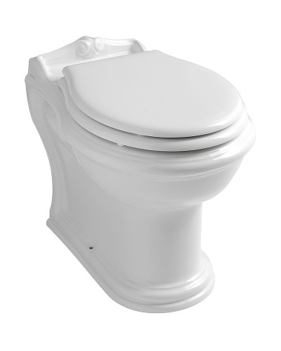 Унитаз Azzurra Jubilaeum JUVCTP000000BI/(JUB110/P bi) приставной без сиденья