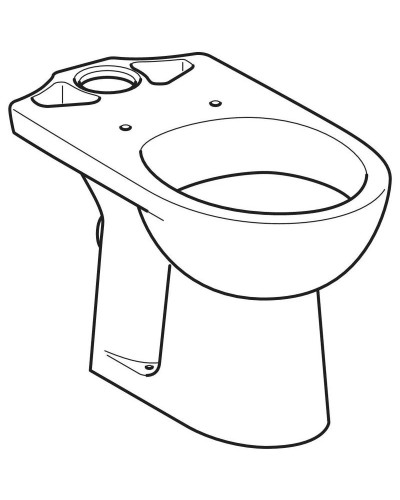 Чаша напольного унитаза Geberit Renova 203820000