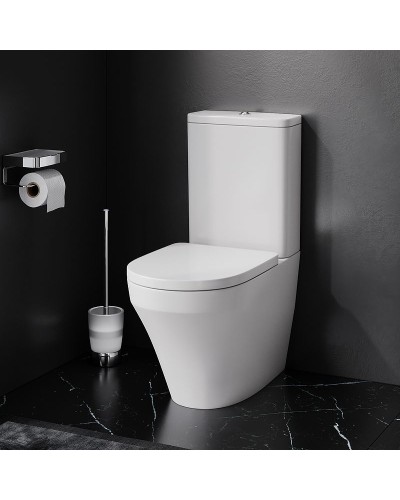 Унитаз-компакт AM.PM Inspire C508607WH с бачком без сиденья