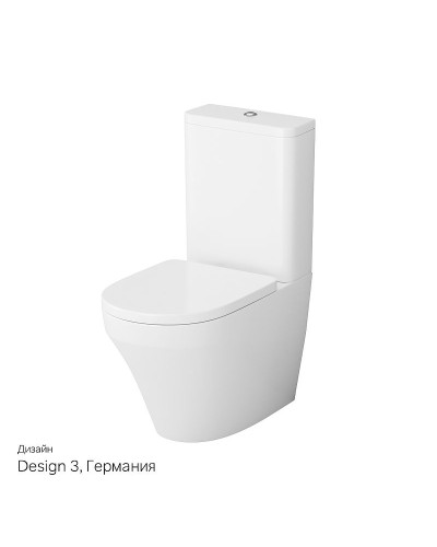 Унитаз-компакт AM.PM Inspire C508607WH с бачком без сиденья