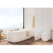 Чаша напольного безободкового унитаза Roca Beyond 3420B9000