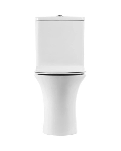 Чаша напольного безободкового унитаза BelBagno Ancona BB1224CPR-P