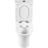 Чаша напольного безободкового унитаза BelBagno Ancona BB1224CPR-P