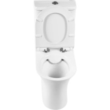 Чаша напольного безободкового унитаза BelBagno Ancona BB1224CPR-P