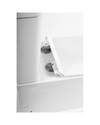 Чаша напольного безободкового унитаза BelBagno Ancona BB1224CPR-P