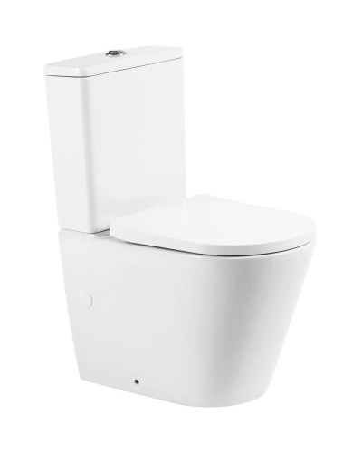 Чаша напольного безободкового унитаза BelBagno Flay-R BB007CPR