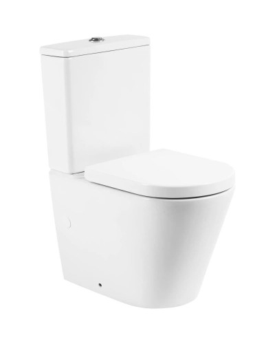 Чаша напольного безободкового унитаза BelBagno Flay-R BB007CPR