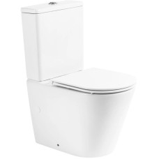 Чаша напольного безободкового унитаза BelBagno Flay-R BB007CPR