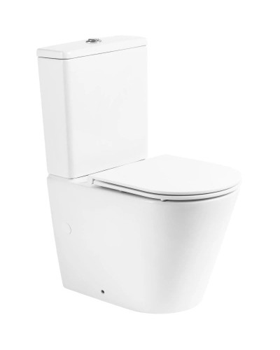 Чаша напольного безободкового унитаза BelBagno Flay-R BB007CPR