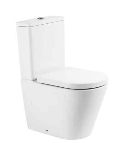 Чаша напольного безободкового унитаза BelBagno Flay-R BB007CPR