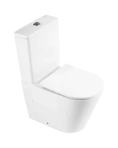 Чаша напольного безободкового унитаза BelBagno Flay-R BB007CPR