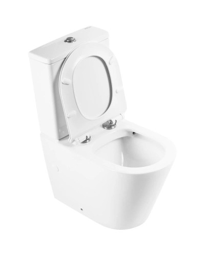 Чаша напольного безободкового унитаза BelBagno Flay-R BB007CPR