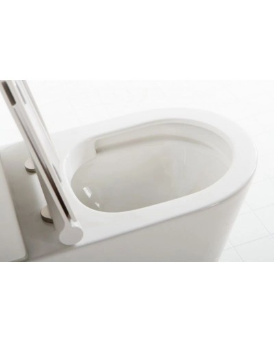 Чаша напольного безободкового унитаза BelBagno Flay-R BB007CPR