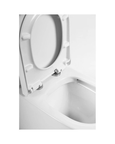 Чаша напольного безободкового унитаза BelBagno Flay-R BB007CPR