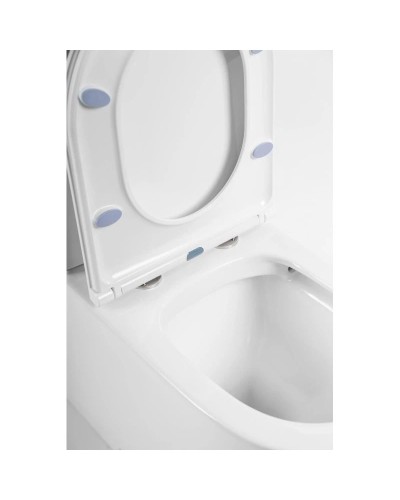 Чаша напольного безободкового унитаза BelBagno Flay-R BB007CPR