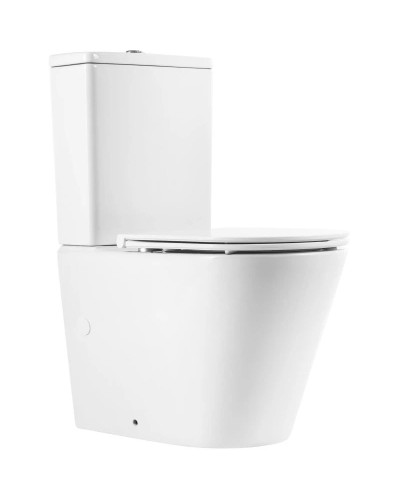 Чаша напольного безободкового унитаза BelBagno Flay-R BB007CPR