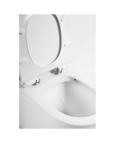 Чаша напольного безободкового унитаза BelBagno Flay-R BB007CPR