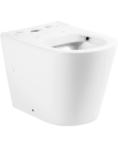 Чаша напольного безободкового унитаза BelBagno Flay-R BB007CPR