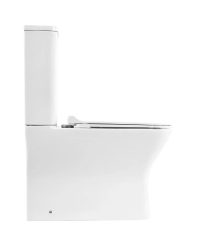 Чаша напольного безободкового унитаза BelBagno Monica BB805CPR