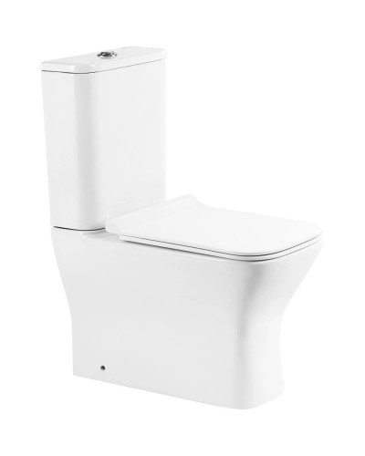 Чаша напольного безободкового унитаза BelBagno Monica BB805CPR