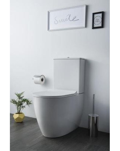 Унитаз компакт Vitra Sento 9830B003-7203 с бачком и сиденьем Микролифт