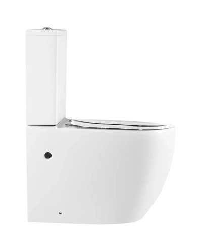 Унитаз-компакт безободковый с сиденьем микролифт Vincea Evo VT2-34