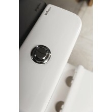 Унитаз компакт BelBagno Romano BB248CPR-P без бачка и сиденья