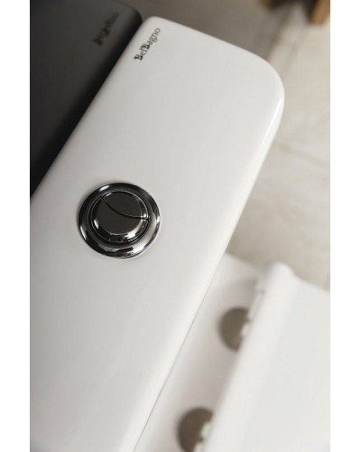 Унитаз компакт BelBagno Romano BB248CPR-P без бачка и сиденья