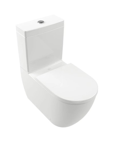 Чаша напольного безободкового унитаза Villeroy & Boch Subway 3.0 ViClean 4672T001