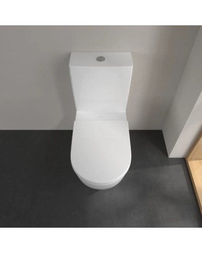 Чаша напольного безободкового унитаза Villeroy & Boch Subway 3.0 ViClean 4672T001