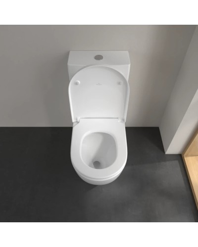 Чаша напольного безободкового унитаза Villeroy & Boch Subway 3.0 ViClean 4672T001