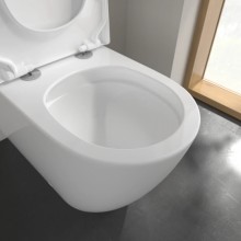 Чаша напольного безободкового унитаза Villeroy & Boch Subway 3.0 ViClean 4672T001
