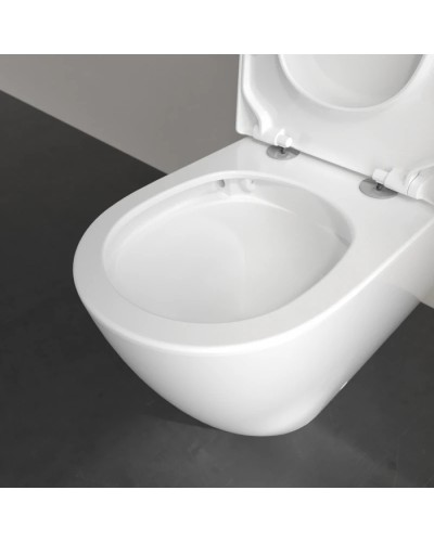 Чаша напольного безободкового унитаза Villeroy & Boch Subway 3.0 ViClean 4672T001