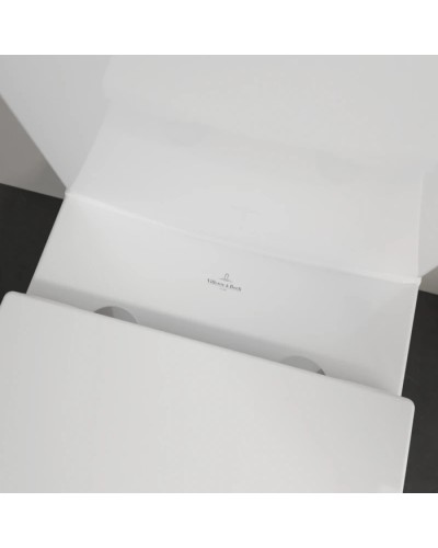 Чаша напольного безободкового унитаза Villeroy & Boch Subway 3.0 ViClean 4672T001